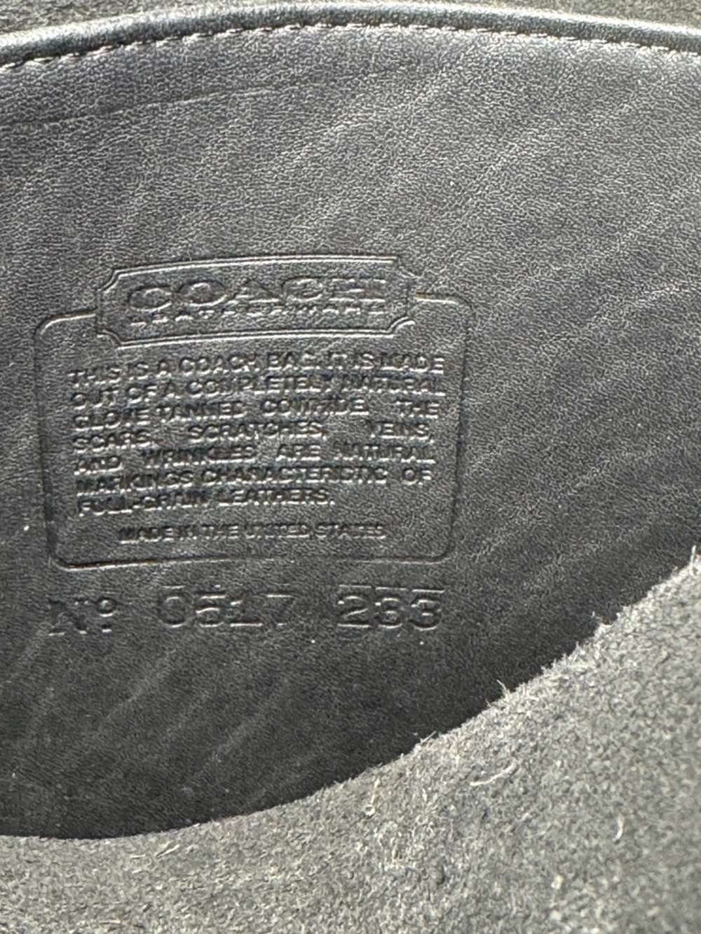 Vintage Coach Station Bag - Picture 2 of 8